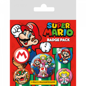 Set odznaků Super Mario EPEE merch