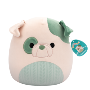 Plyšový mazlíček Squishmallows  Buldok - Augustine